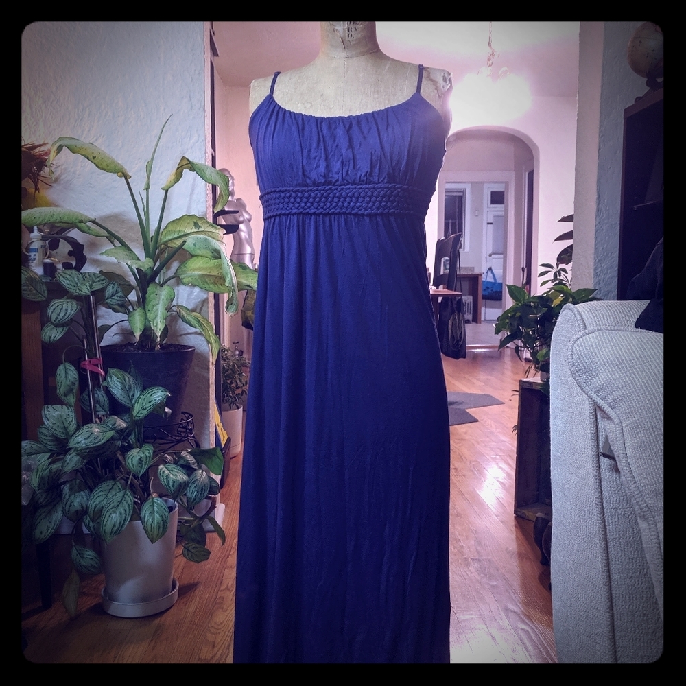 Blue soprano Maxi dress